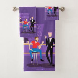 Retro Gay Bar Towel Set