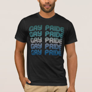 Retro Gay Male Pride T-Shirt