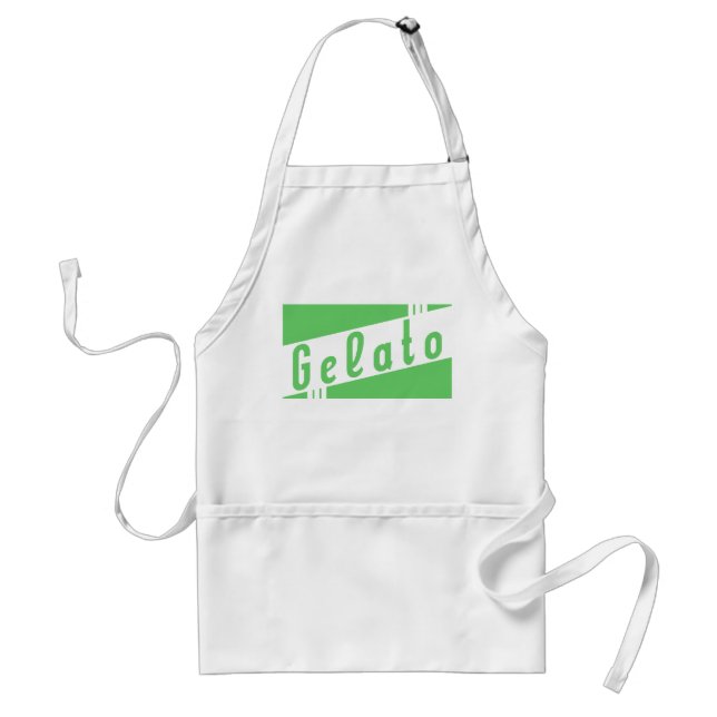 retro gelato standard apron (Front)