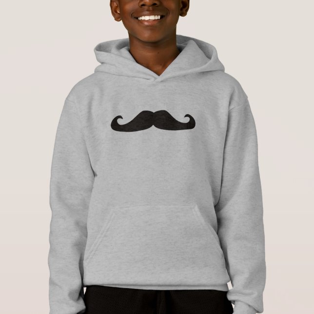 Retro gentelman moustaches hipsters Sweatshirt (Front)