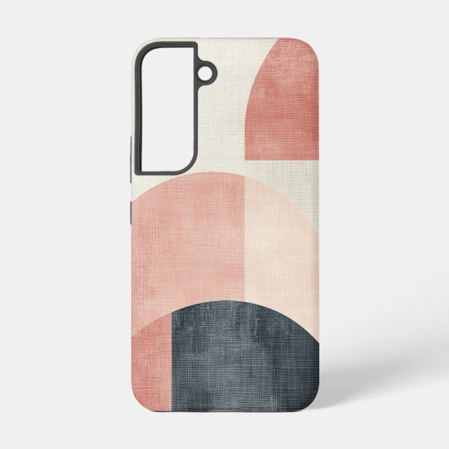Retro Geo Curve Phone Case (Back)