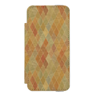 Retro geometric pattern 2 incipio watson™ iPhone 5 wallet case