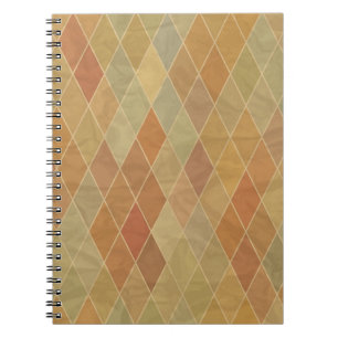 Retro geometric pattern 2 notebook