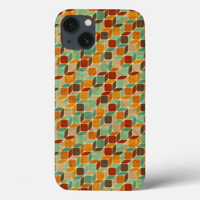 Retro geometric pattern 4 Case-Mate iPhone case (Back)