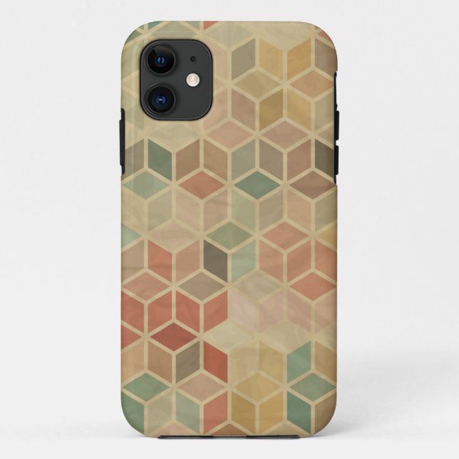 Retro geometric pattern 5 Case-Mate iPhone case (Back)
