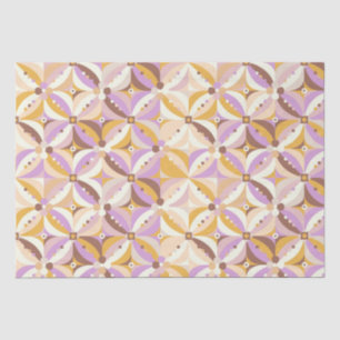 Retro Geometric Tissue Paper