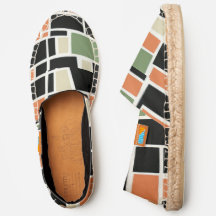 Retro geometrical pattern design