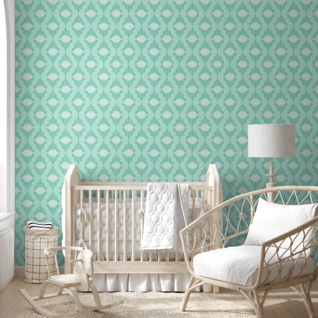 Retro Georgian Shapes Wallpaper (Kids)