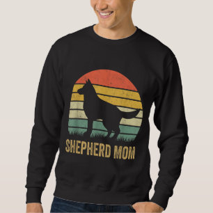 Retro German Shepherd Mum Gift Dog Mother Pet Shep Sweatshirt