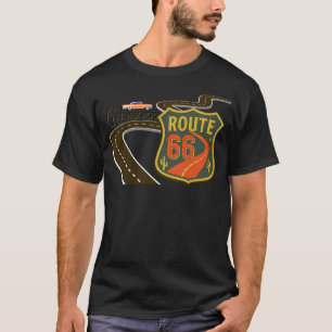 Retro Get Your Kicks On Route 66 T-Shirt