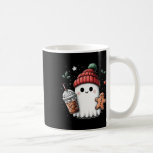 Retro Ghost Beanie Christmas Holiday Xmas Coffee G Mug