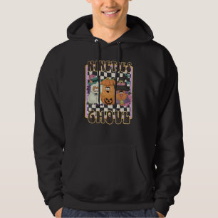 Retro Ghoul Halloween Ghost Spooky Vibes Groovy Hoodie