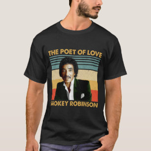 Retro Gifts Smokey Robinson - The Poet Of Love T-Shirt