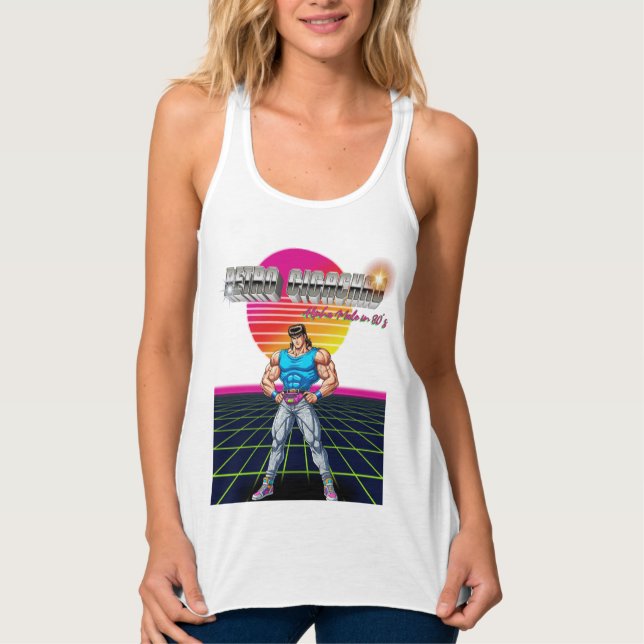 Retro Gigachad  Singlet (Front)