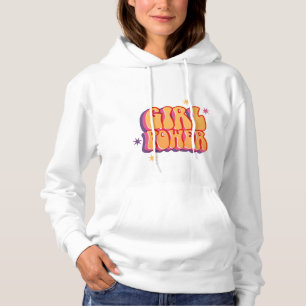 Retro "Girl Power" Hoodie – Bold Feminine Energy