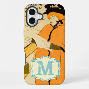 Retro Girl Vintage Diva Bistro Style Aesthetic iPhone 16 Plus Case
