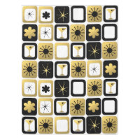 Retro Glamourous Gold Tablecloth