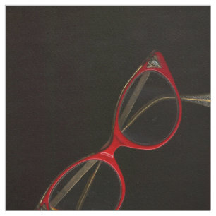 Retro Glasses Photograph by Leslie Harlow Fabric