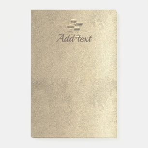 Retro Gold Holiday Vibe Post-it Notes