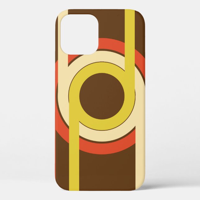 Retro Golden Ratio inspired design. Case-Mate iPhone Case (Back)