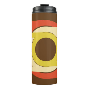 Retro Golden Ratio inspired design. Thermal Tumbler
