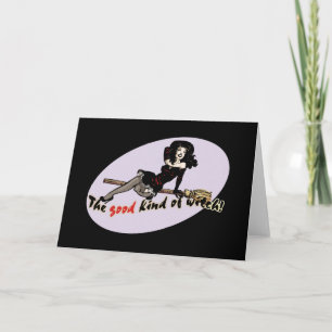 Retro Good Kind of Witch Card