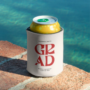 Retro Grad  Can Cooler
