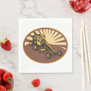 Retro Grader Napkin