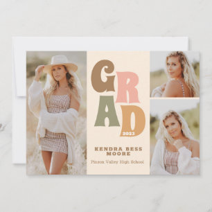 Retro Graduation Announcement
