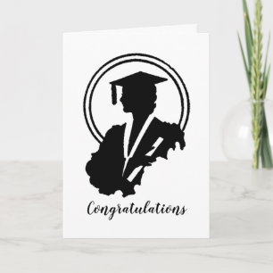 Retro Graduation Congratulations Card