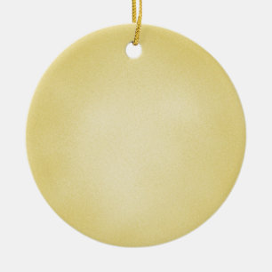 Retro Grainy Beige Background Ceramic Tree Decoration