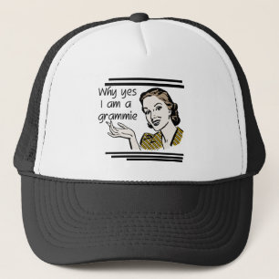 Retro Grammie T-shirts and Gifts Trucker Hat