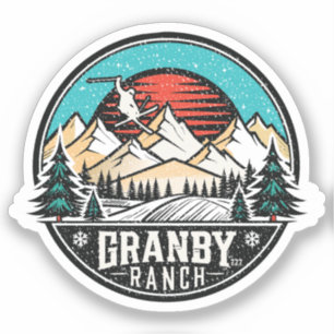 Retro Granby Ranch Ski