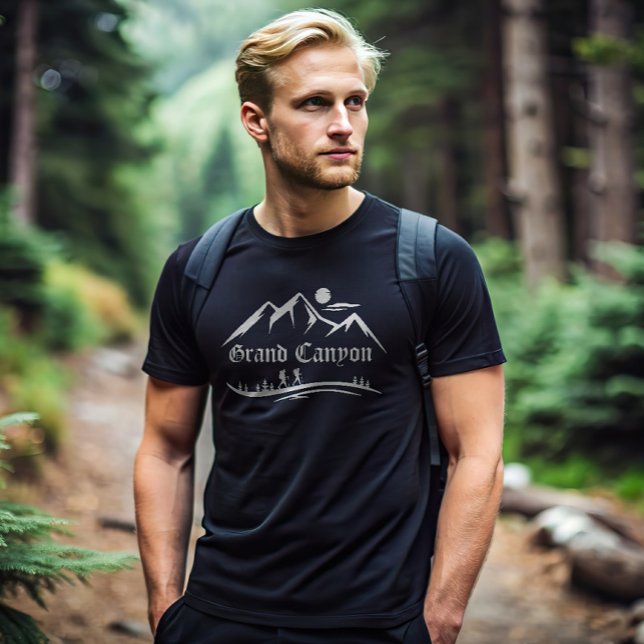 Retro Grand Canyon Hike Adventure T-Shirt (Creator Uploaded)