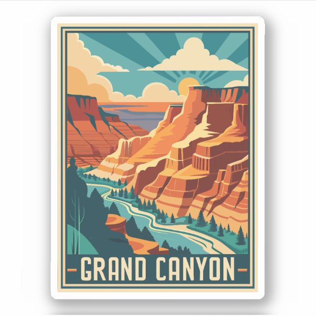 Retro Grand Canyon National Park (Front)
