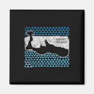 Retro Grand Cayman Islands Beach Cruise Vacation S Magnet