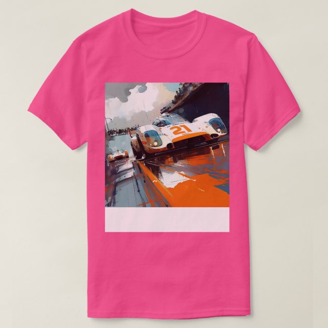 Retro Grand Prix T-Shirt (Design Front)