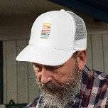 Retro Grandpa Trucker Hat<br><div class="desc">Retro grandpa trucker hat is an awesome gift for grandpa. Colourful vintage font with a modern feel design makes this the perfect Father's Day, grandparents day or birthday gift for him this year.</div>