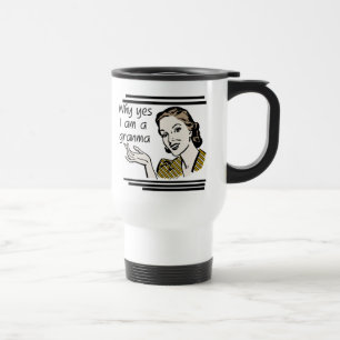 Retro Granma T-shirts and Gifts Travel Mug