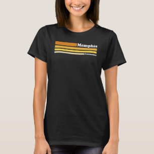Retro Graphic 1970s 1980s Memphis Tennessee T-Shirt