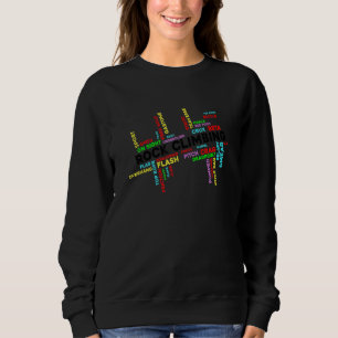 Retro Graphic Climbing Bouldering Rock Climber Mou Sweatshirt
