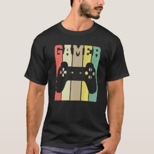 Retro Graphic Console Player Controller Video Game T-Shirt