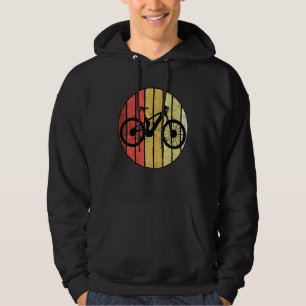 Retro Graphic E-Bike Mountainbiking Bicycle E-Bike Hoodie