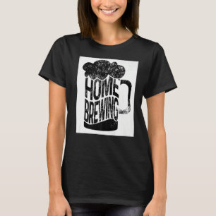 Retro Graphic Homebrewing Winemaking Brewery Craft T-Shirt