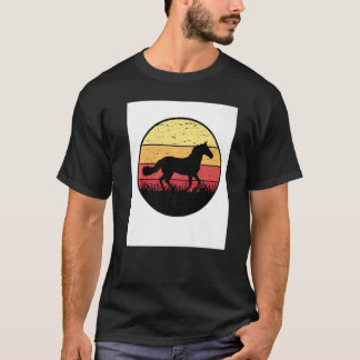 Retro Graphic Horse Lover Equestrian Rider Horses  T-Shirt