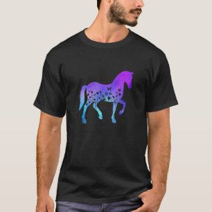 Retro Graphic Horse Lover Equestrian Rider Horses T-Shirt