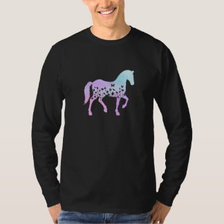 Retro Graphic Horse Lover Equestrian Rider Horses  T-Shirt