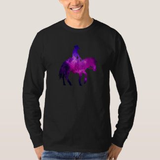 Retro Graphic Horse Lover Equestrian Rider Horses  T-Shirt