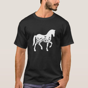 Retro Graphic Horse Lover Equestrian Rider Horses T-Shirt