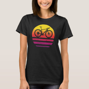 Retro Gravel Biker Vintage Engraving Gravel Bike T-Shirt